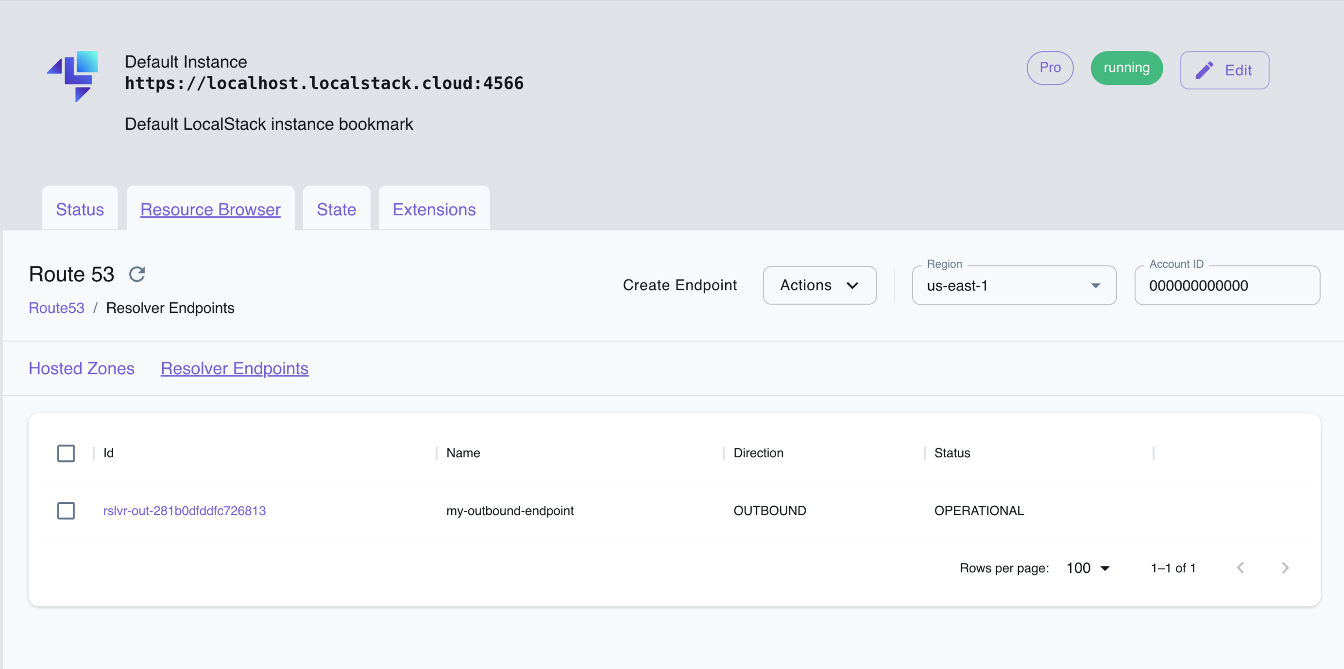 Route53Resolver Resource Browser